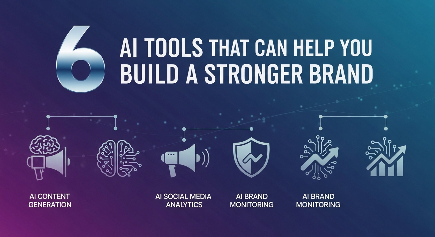 6 AI Tools That Can Help You Build a Stronger Brand