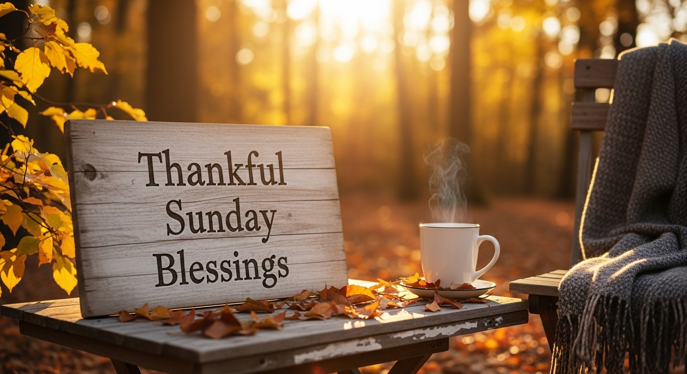 Thankful Sunday Blessings Quotes: Uplifting Words to Start Your Week with Gratitude